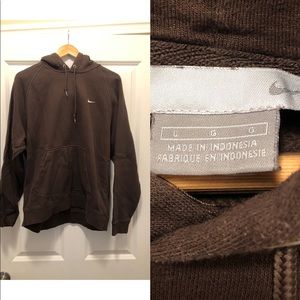 Brown Nike Hoodie